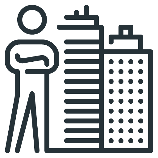 Icon_rental broker landlord property agent agent buildings